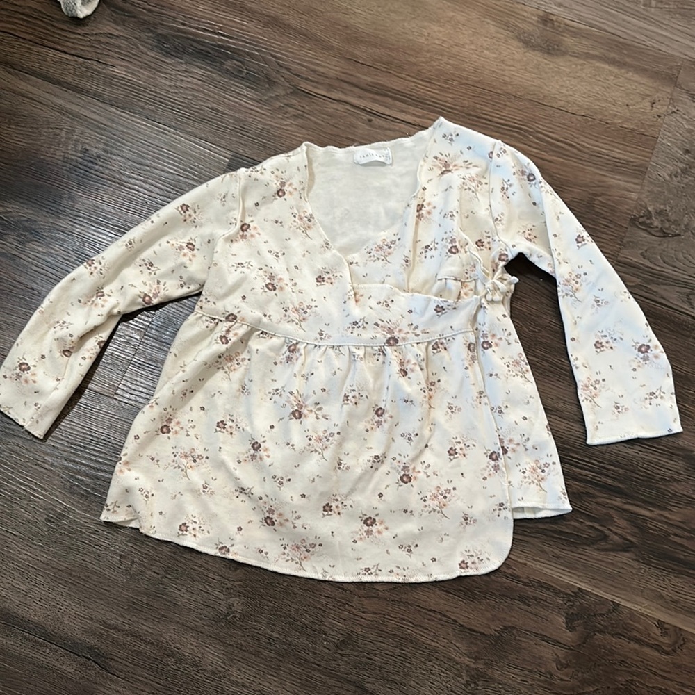 Jamie Kay Wrap Top 3 Yrs Floral Shirt